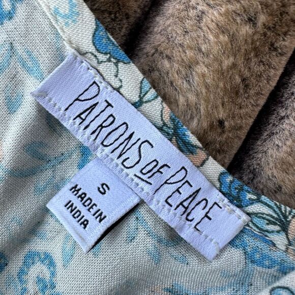 🎉5 for $45🎉Patrons Of Peace Top Tank Blouse Size S - Picture 7 of 8